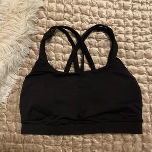 Lululemon Black Energy Bra